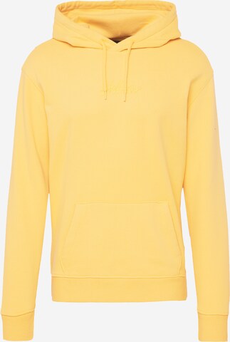 HOLLISTER Sweatshirt 'DOPAMINE' in Yellow: front