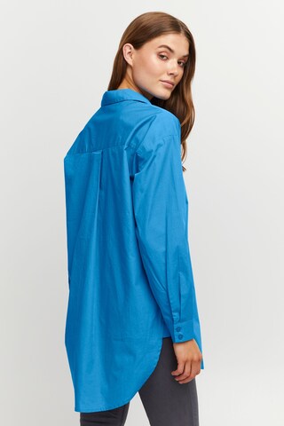 b.young Bluse 'Gamze' in Blau