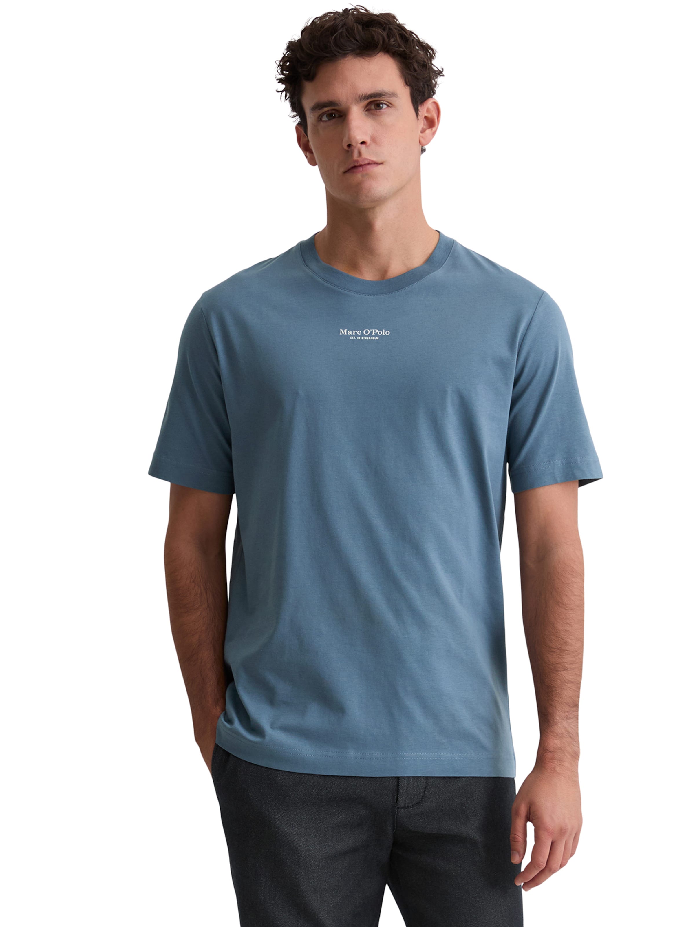 Marc O'Polo Футболка в Синий: спереди