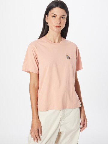 T-shirt Iriedaily en rose : devant