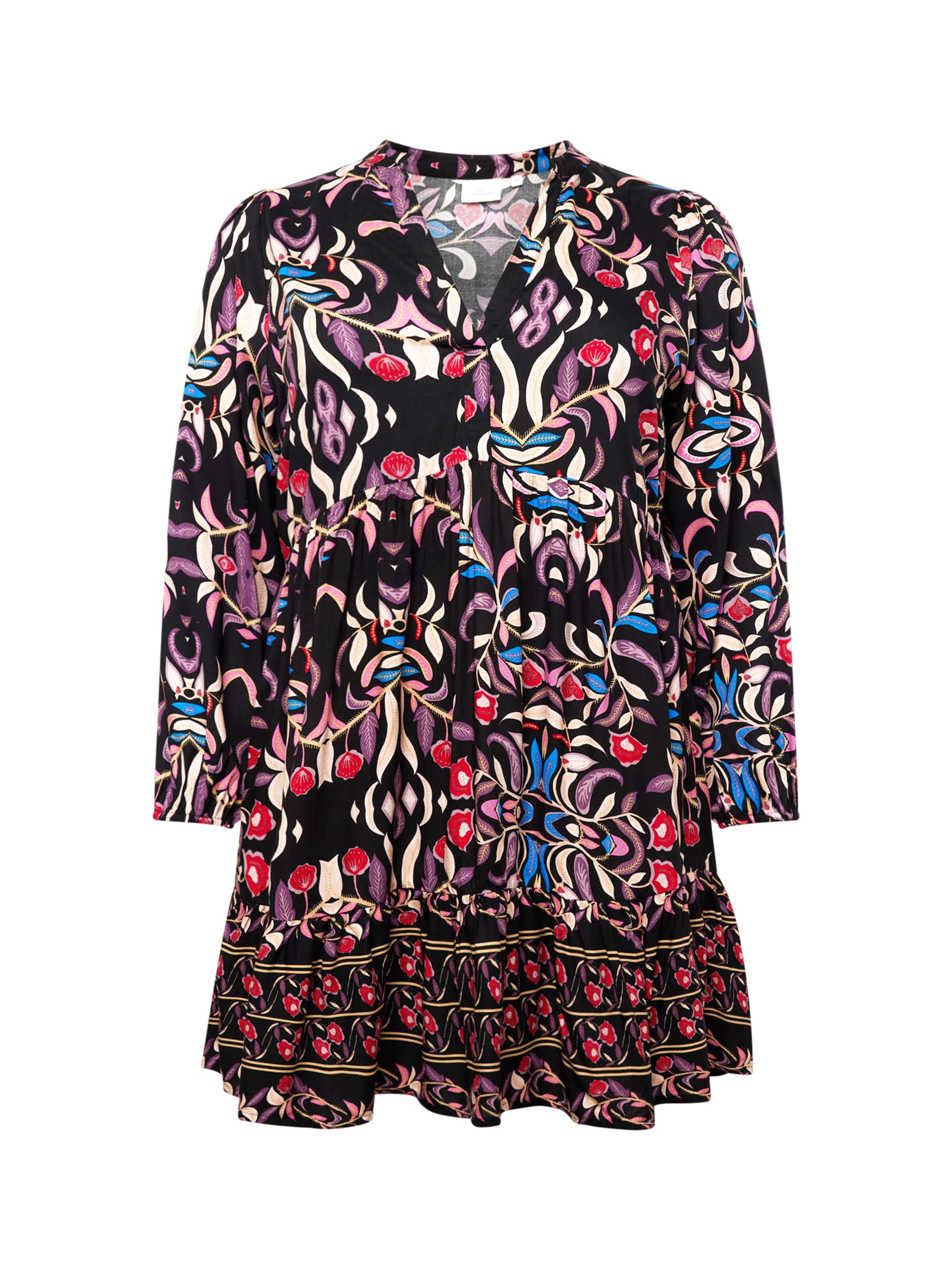 Robe 'Nolana' ONLY Carmakoma en noir : devant