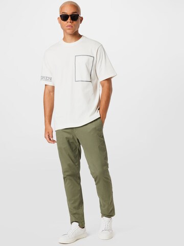 Slimfit Pantaloni 'Milano Drake' di Clean Cut Copenhagen in verde