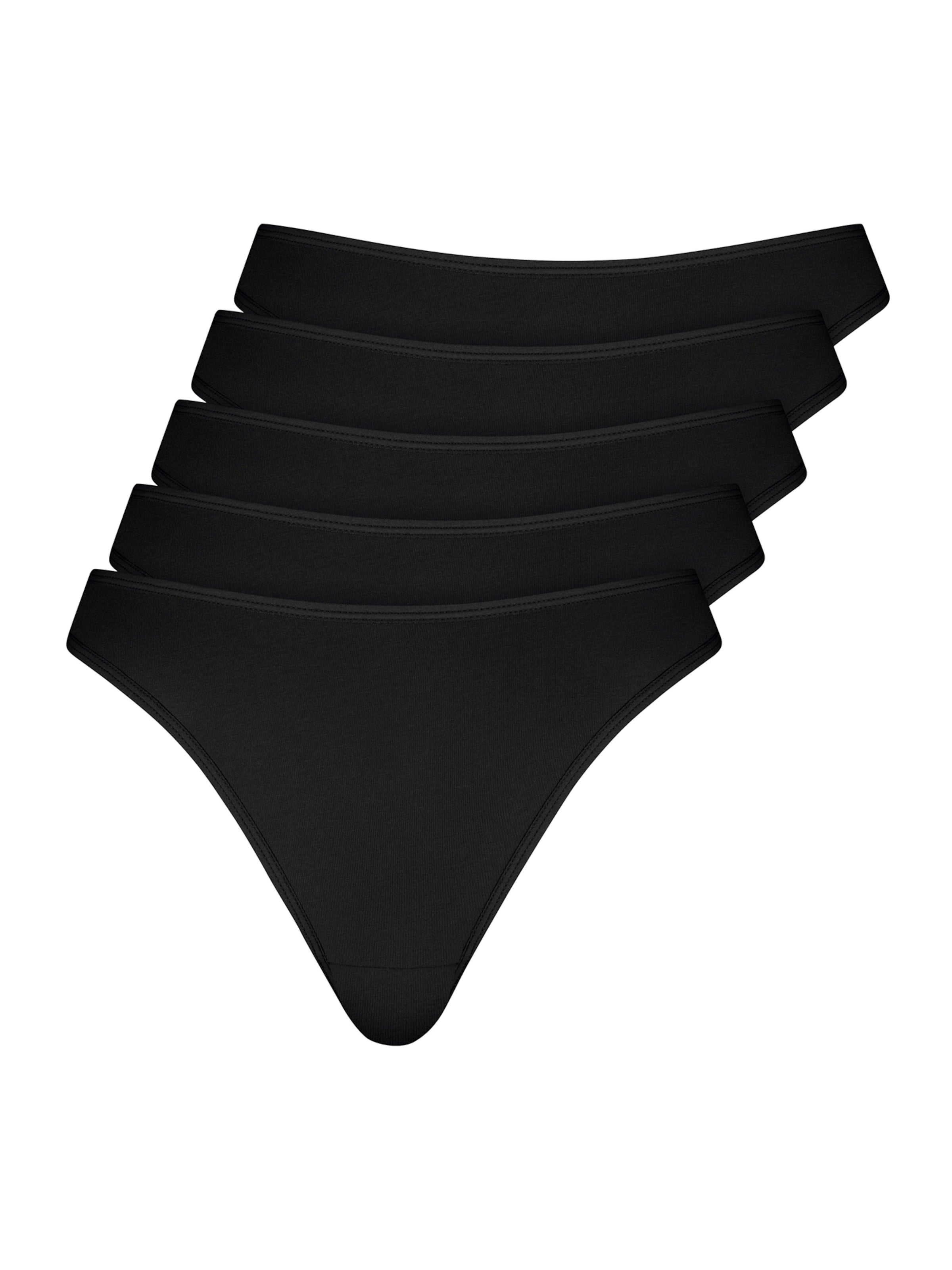 Nur Die String in Zwart: voorkant