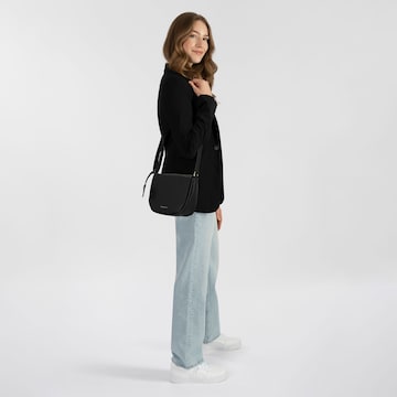 Burkely Schoudertas 'Vintage Veda' in Zwart: voorkant