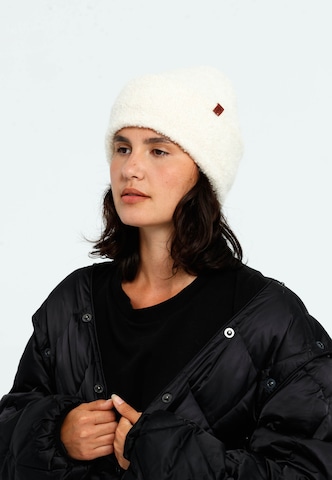 Bickley + Mitchell Czapka w kolorze biały