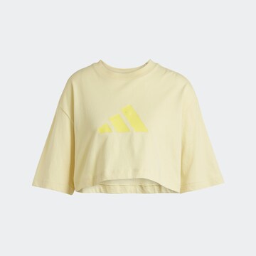 ADIDAS SPORTSWEAR Performance shirt 'Future Icons' in Yellow: front