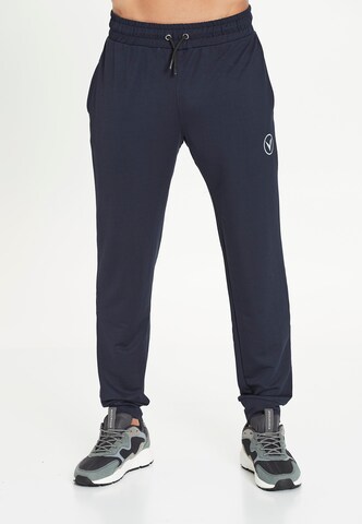 Virtus Tapered Trainingshose 'Streat' in Blau: predná strana