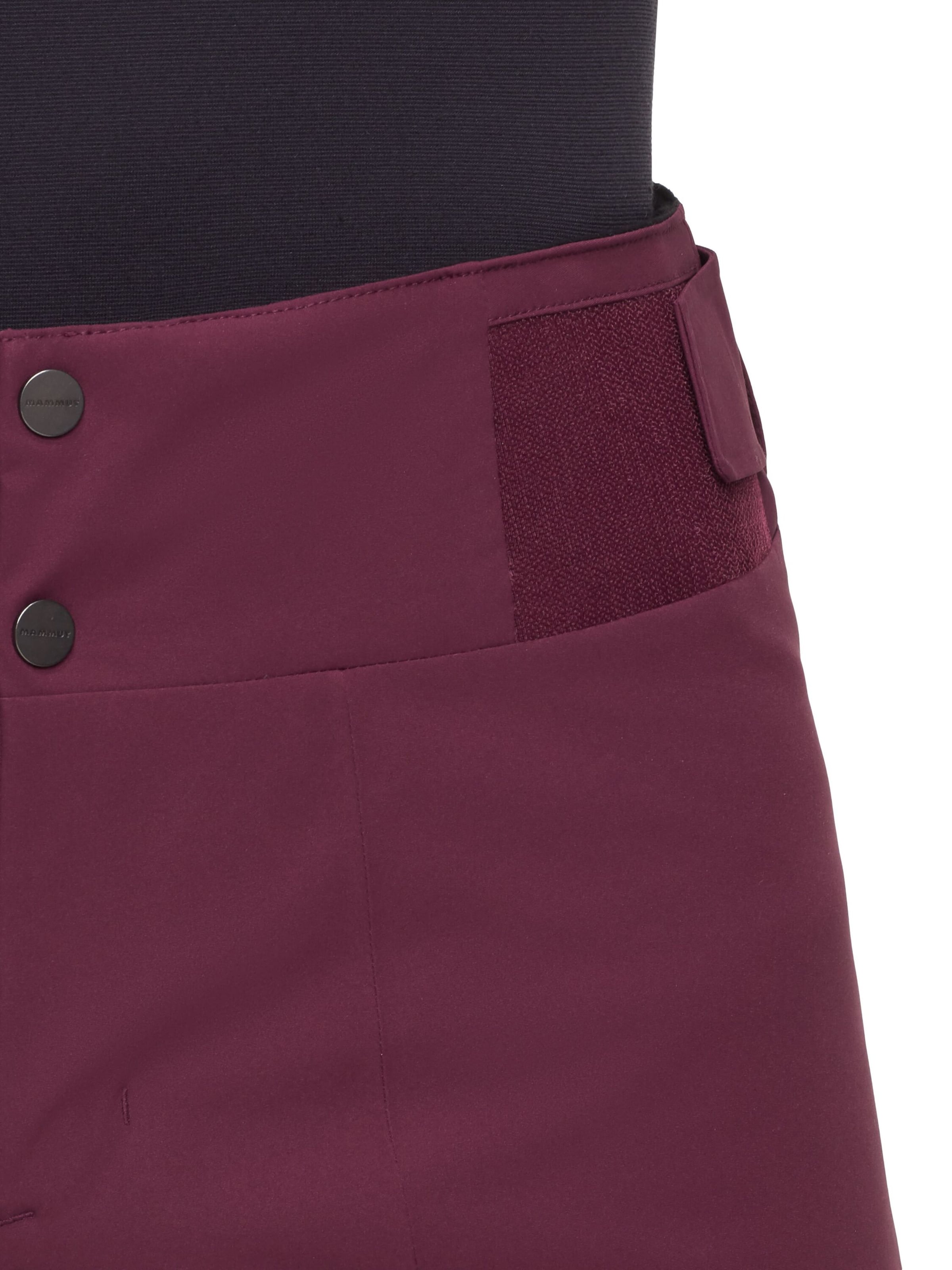 MAMMUT Loose fit Outdoor Pants in Red