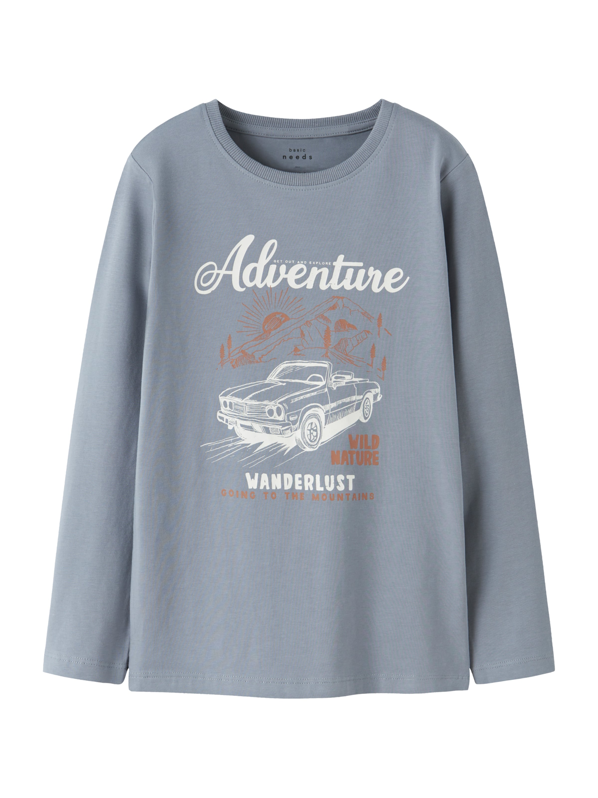 NAME IT Μπλουζάκι 'NKMVUX' σε μπλε: μπροστά