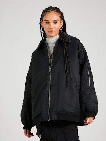SOMETHINGNEW Between-season jacket 'Kara' in Black: front