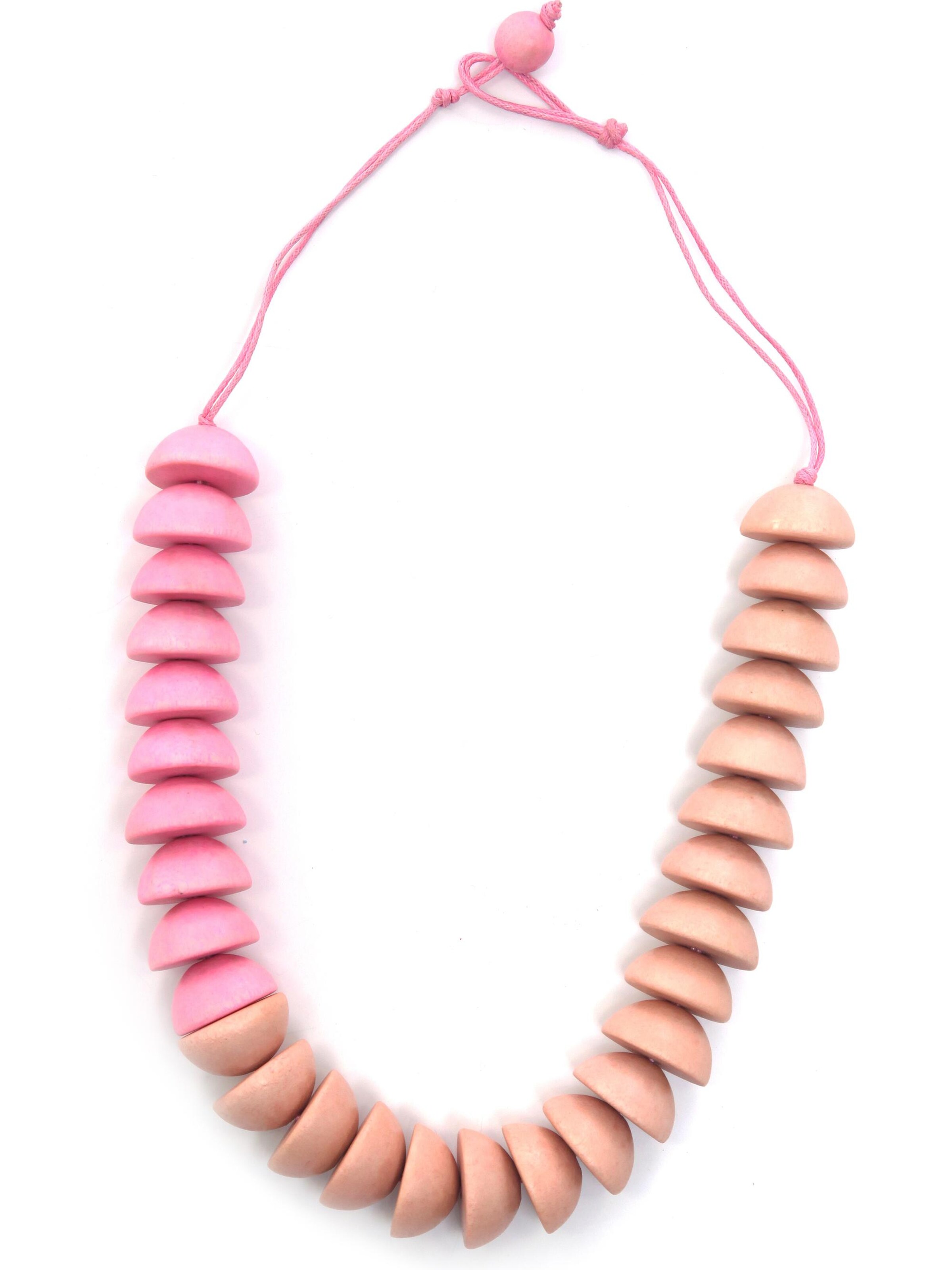 COLLEZIONE ALESSANDRO Necklace 'Conny' in Pink: front
