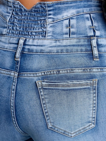 Skinny Jean Elara en bleu