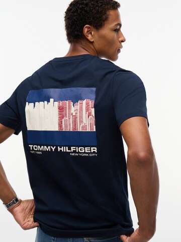 TOMMY HILFIGER Μπλουζάκι 'NY' σε μπλε