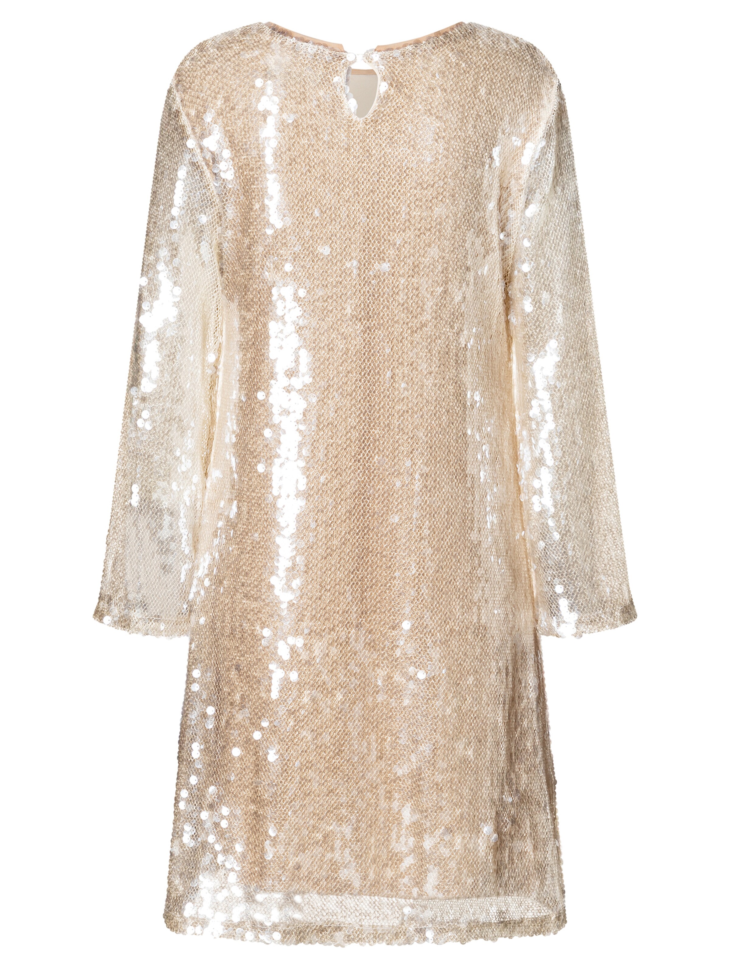 Robe de cocktail 'Abda' Ana Alcazar en beige