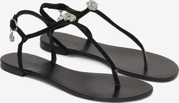 Flip-flops de la Kazar pe negru