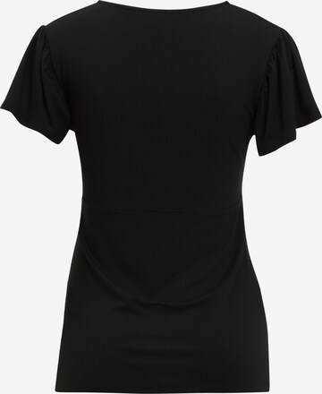 Tricou 'KHLOE TESS' de la MAMALICIOUS pe negru