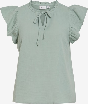 VILA Blouse 'VILania' in Blue: front