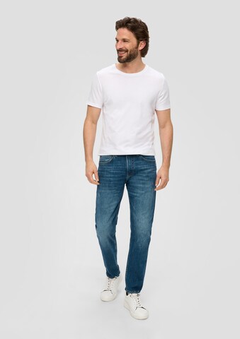 s.Oliver Tapered Jeans 'Mauro' in Blauw: voorkant