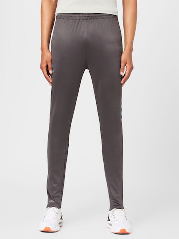 Hummel Zúžený Sportovní kalhoty – šedá: přední strana