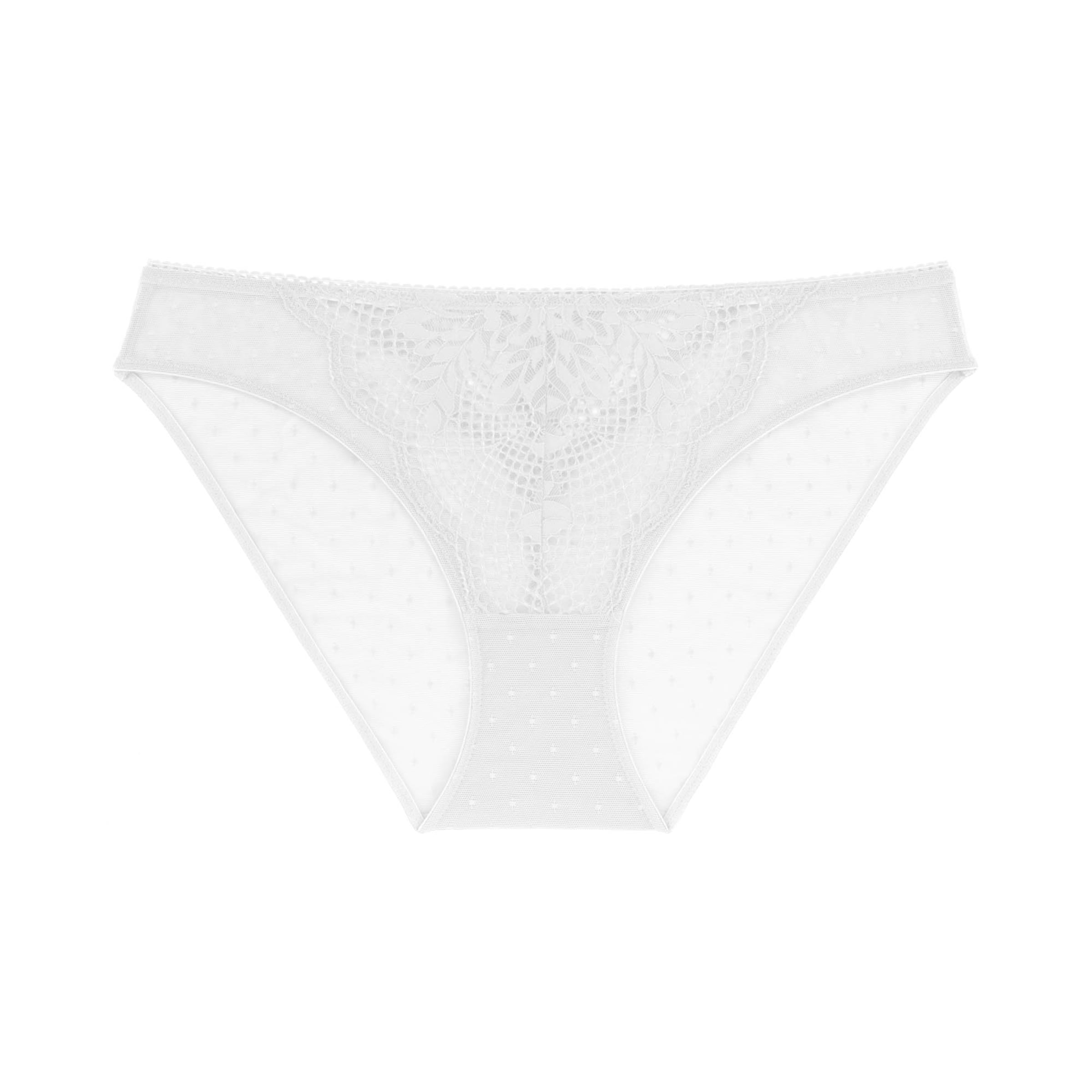 Slip 'ACACIA' Dorina en blanc : devant
