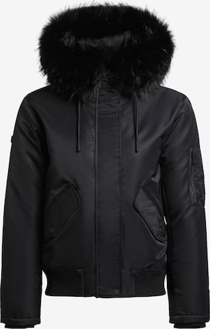 juoda khujo Žieminė striukė 'Tyla': priekis