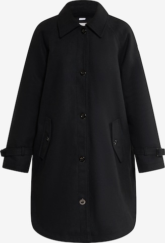 RISA Between-Seasons Coat in Black: front