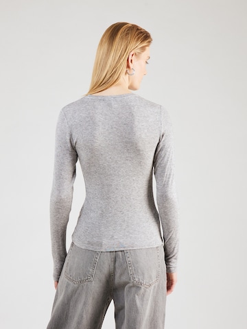 VERO MODA Shirt 'VINI' in Grey