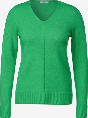 CECIL Sweater in Green: front