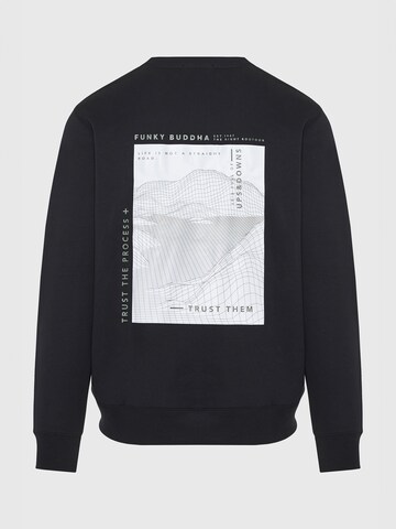 Sweat-shirt Funky Buddha en noir