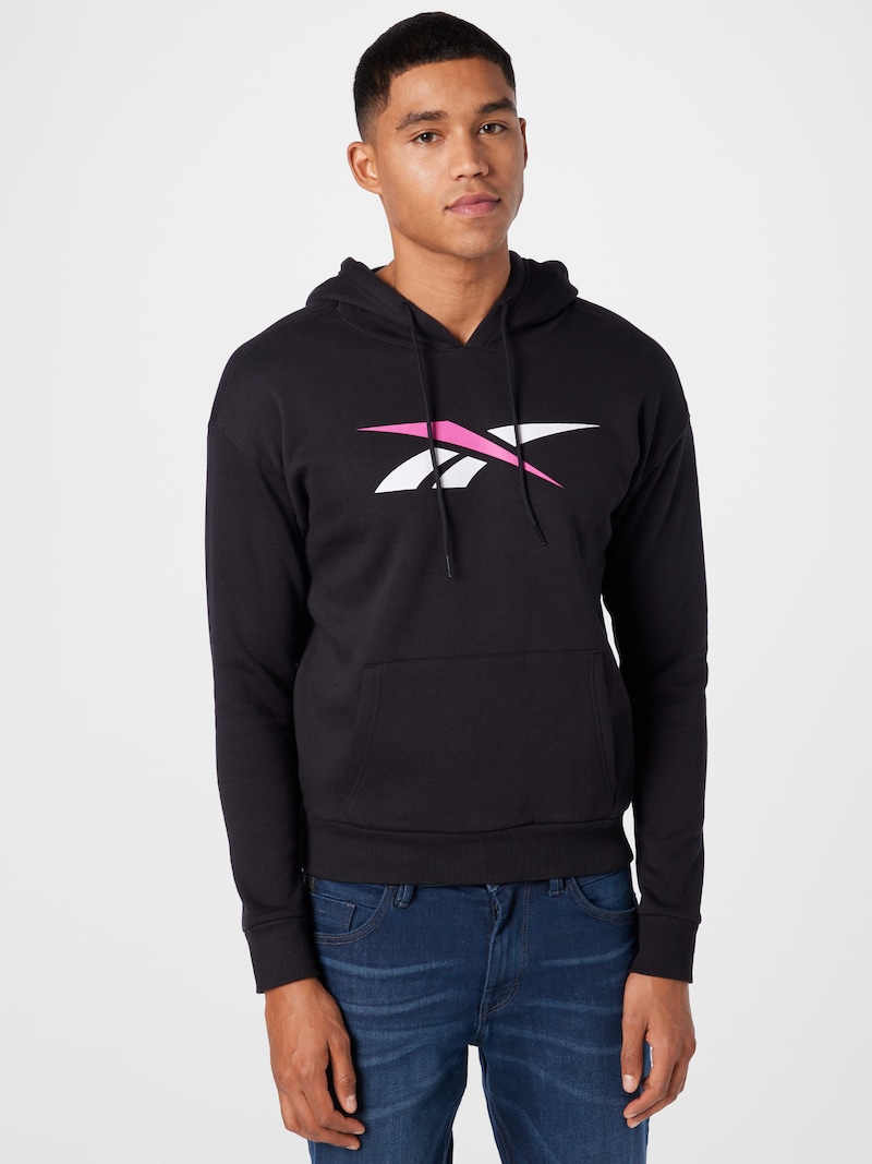 Fitness Reebok Sport Sweaters & zip-up hoodies Black