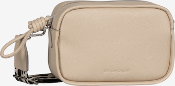 TOM TAILOR Crossbody Bag in Beige: front