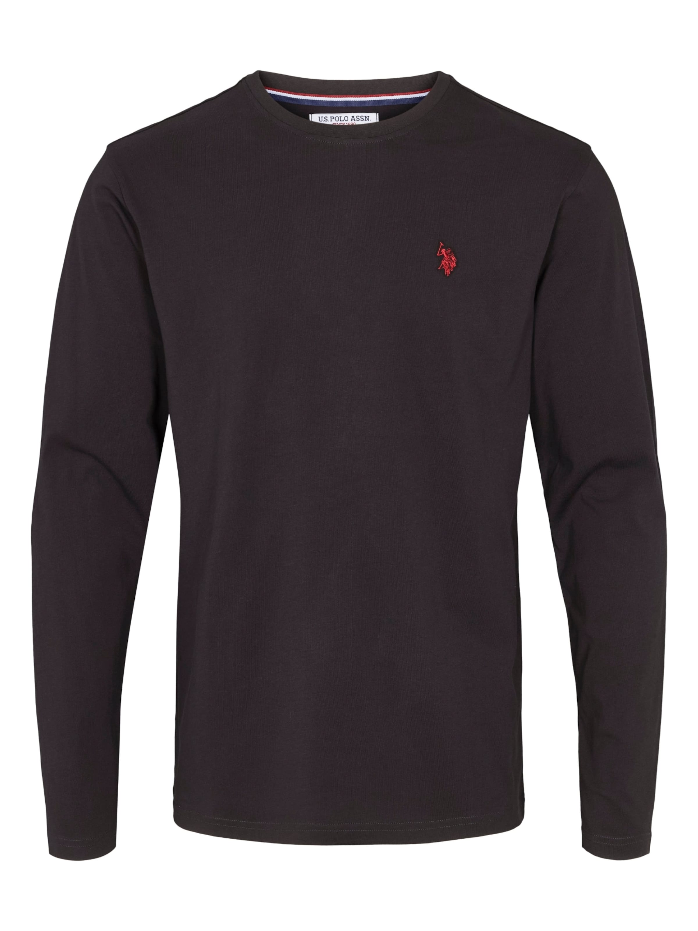 T-Shirt 'Brolin' U.S. POLO ASSN. en noir : devant