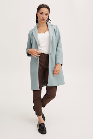 ICHI Between-Seasons Coat 'JANNET' in Blue