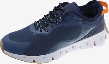 Baskets basses Beppi en bleu : devant