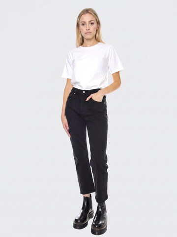 LEVI'S ® Luźne Jeansy 'Womens 501 Crop Black Heart Denim Jeans' w kolorze czarny: przód