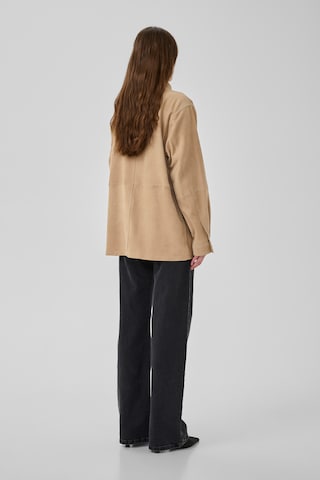 My Essential Wardrobe Between-Season Jacket 'Olly' in Brown