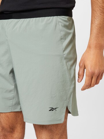 Reebok Regular Sportshorts 'SPEED 3.0' in Grün