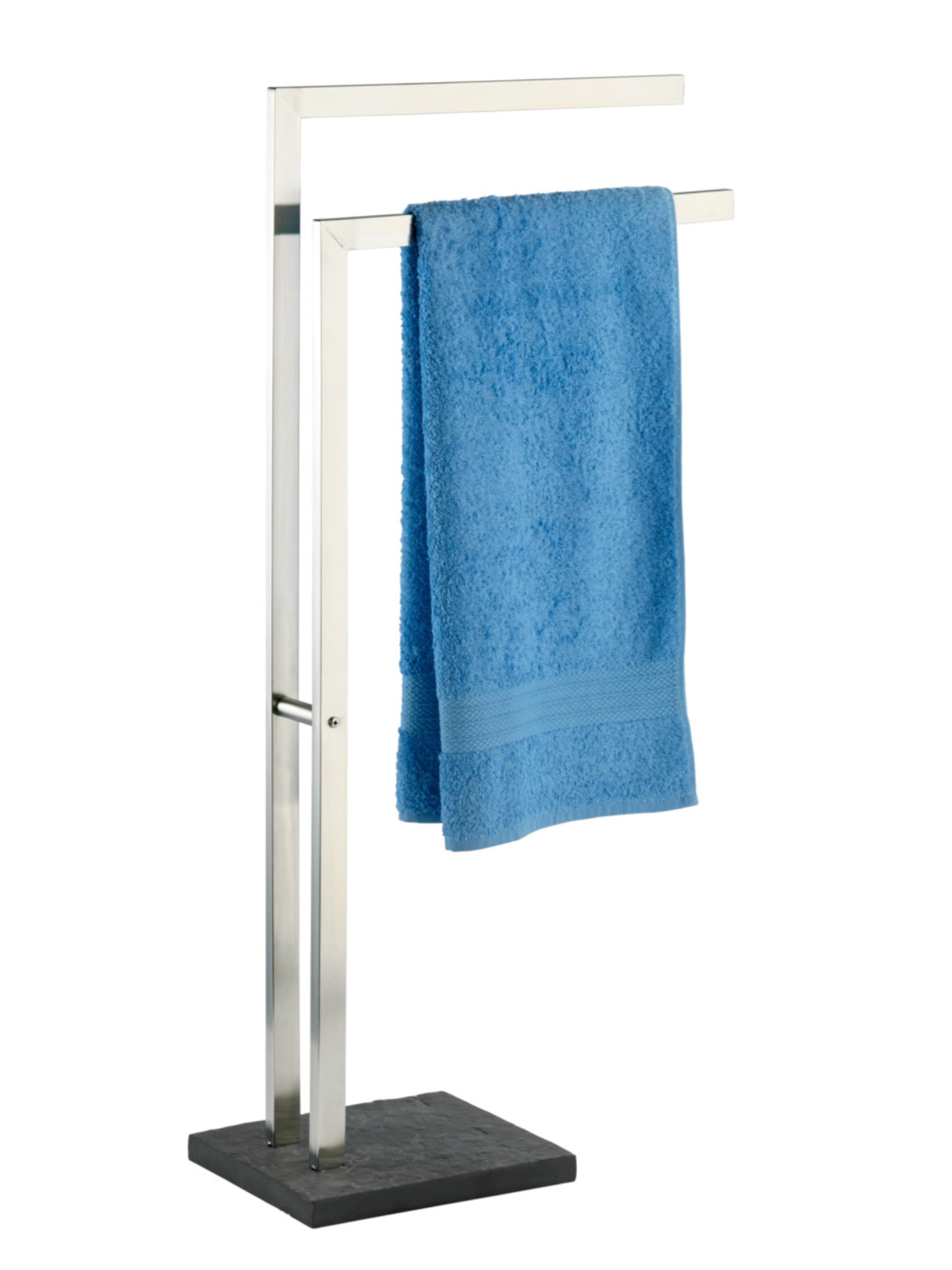 Wenko Handtuchständer in Silber
