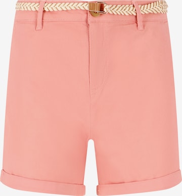 LolaLiza Regular Chino in Roze: voorkant