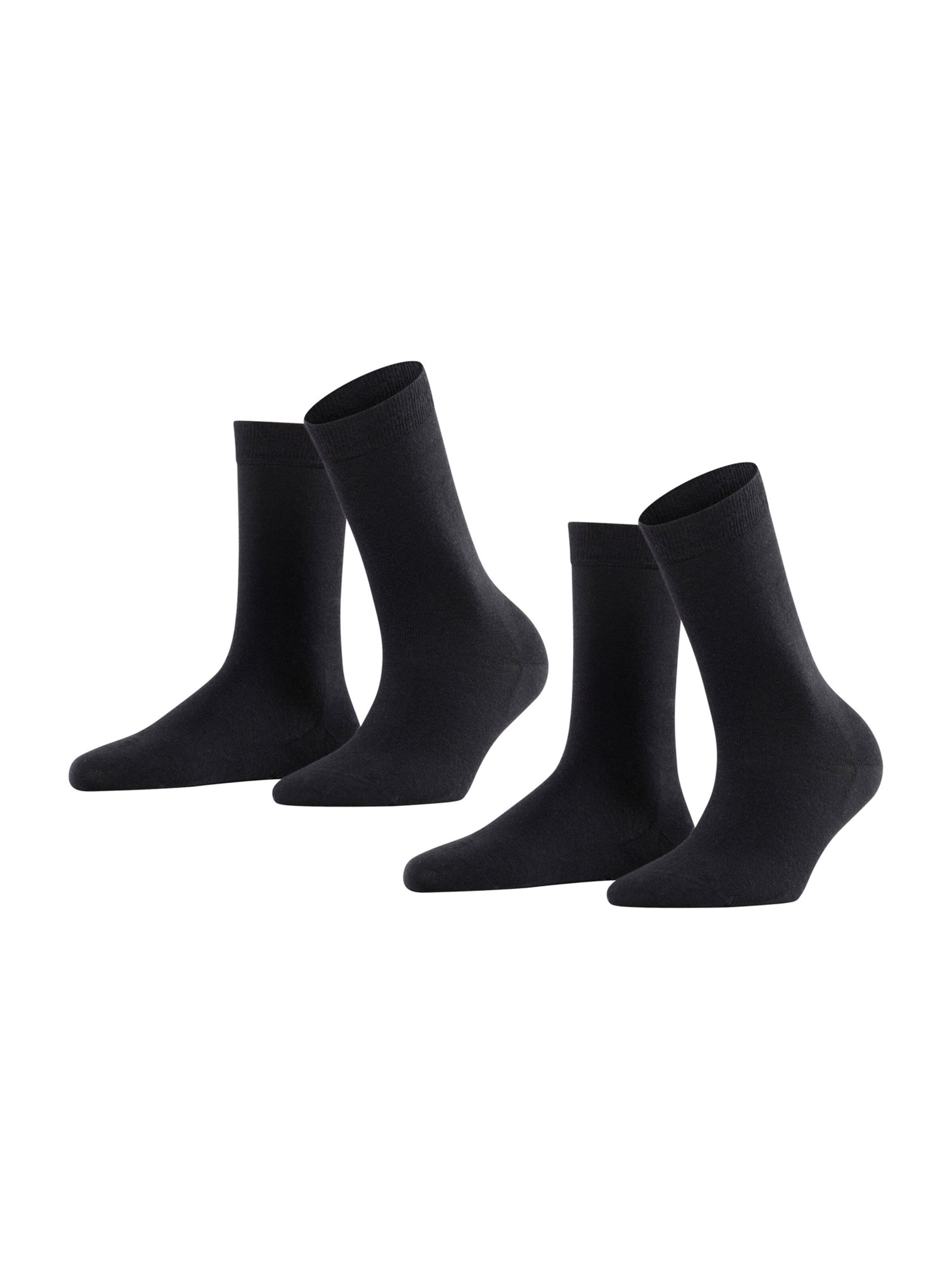 Chaussettes FALKE en noir : devant