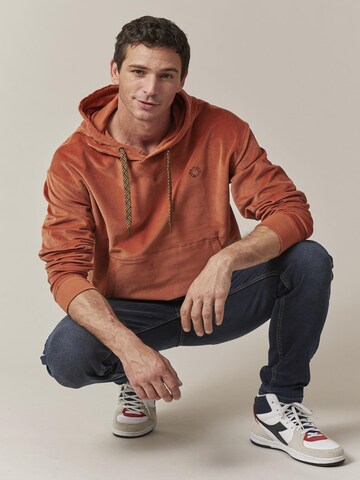 Sweat-shirt 'Duroy' Deeluxe en orange