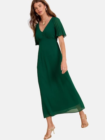 Friends Like These Платье в Зеленый: спереди
