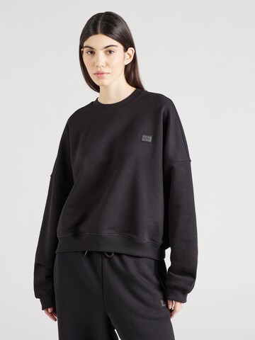 ALPHA INDUSTRIES Sweatshirt 'Essentials' in Schwarz: predná strana