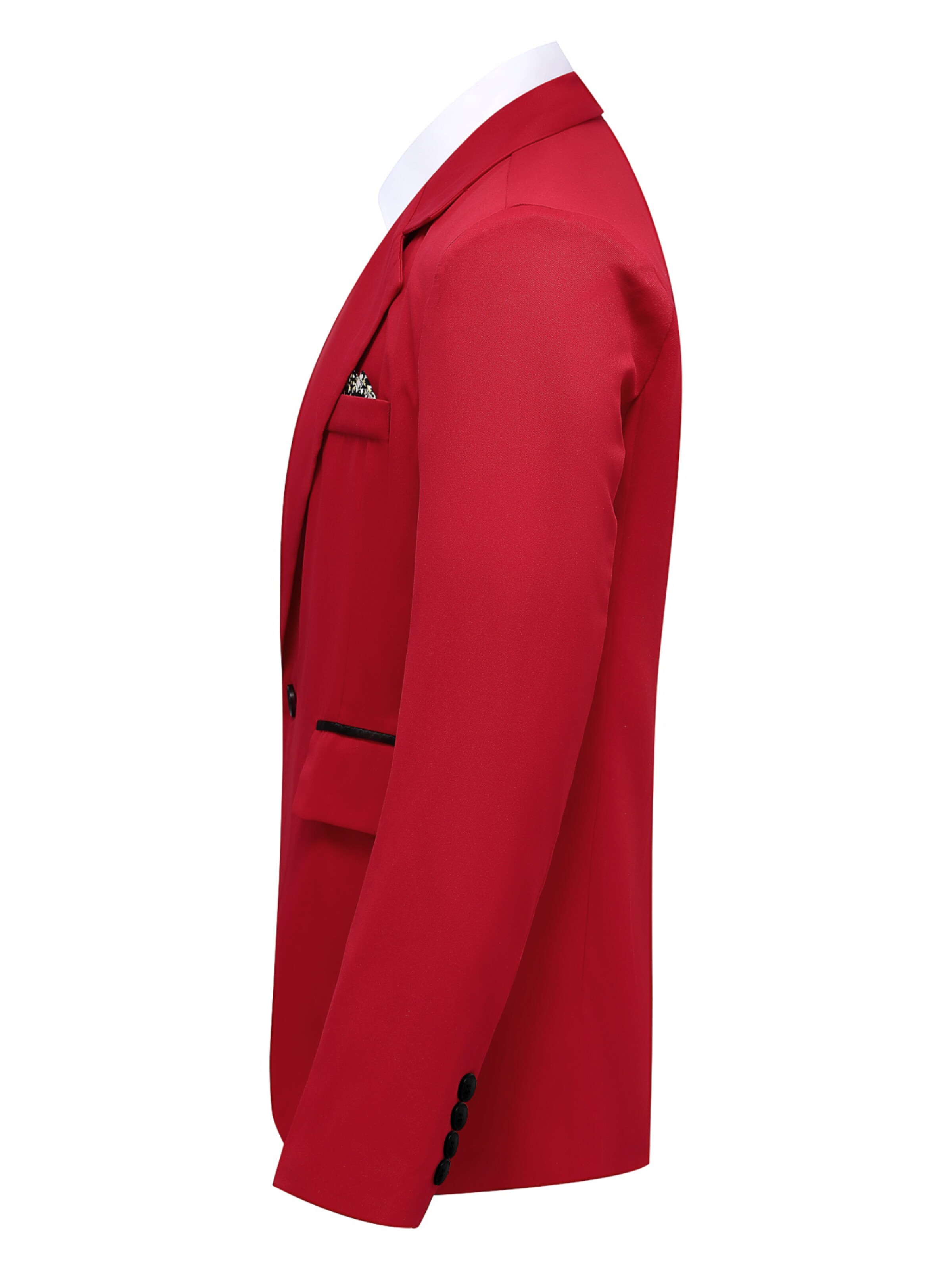 Youthup Slim fit Suit Jacket in Red