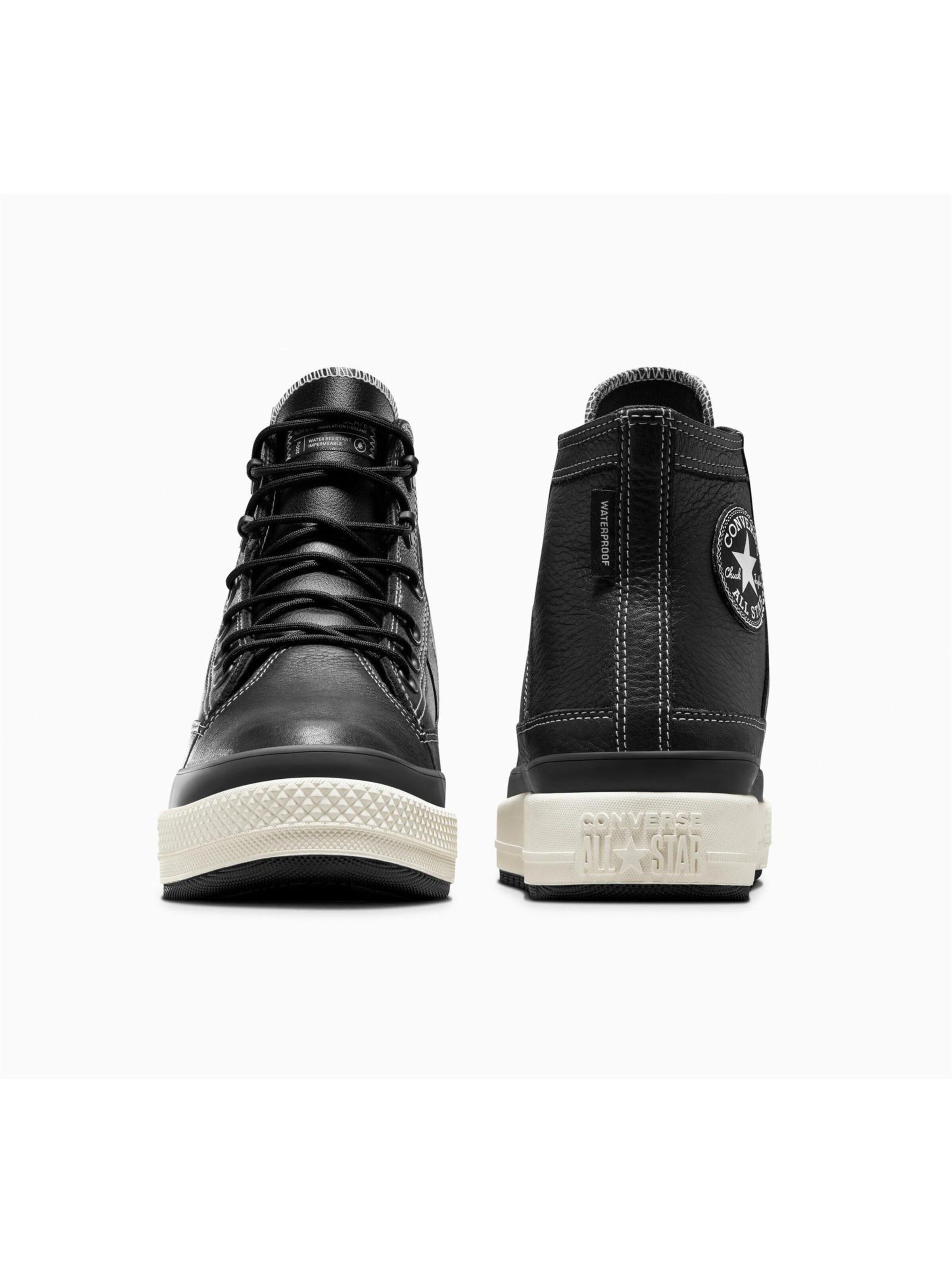 CONVERSE Korkeavartiset tennarit 'CHUCK TAYLOR ALL STAR' värissä musta
