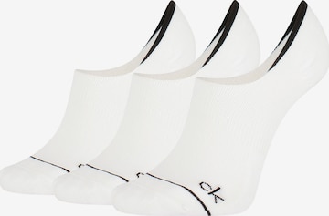 Chaussure basse Calvin Klein Underwear en blanc