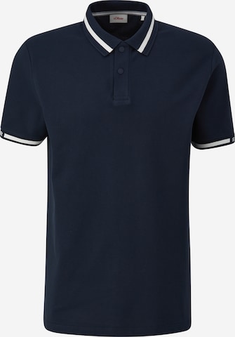 s.Oliver Shirt in Blauw: voorkant