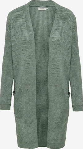 ONLY Knit Cardigan 'Jade' in Green: front