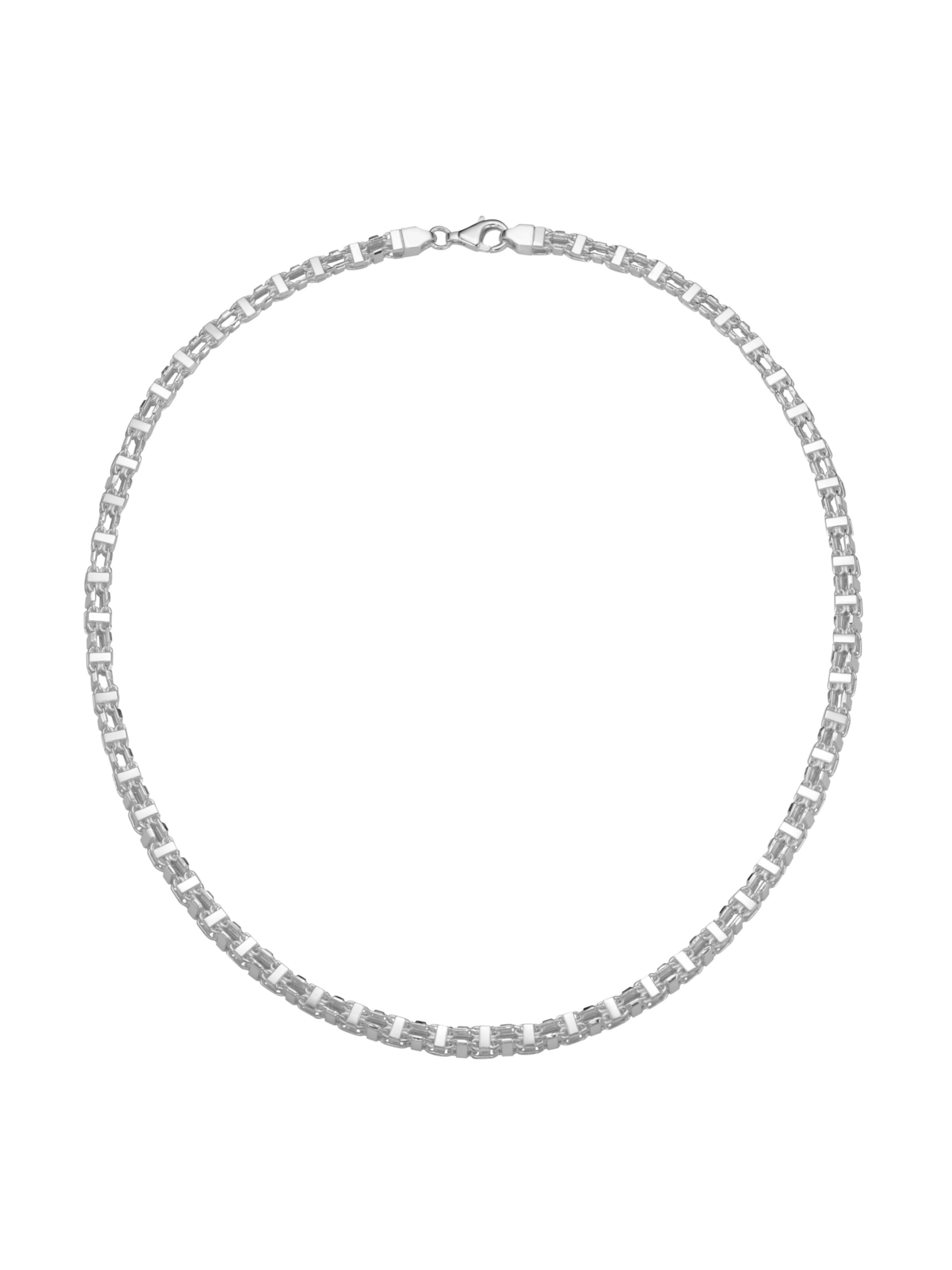 Smart Jewel Necklace in Silver: front