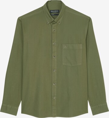 Chemise Marc O'Polo en vert : devant